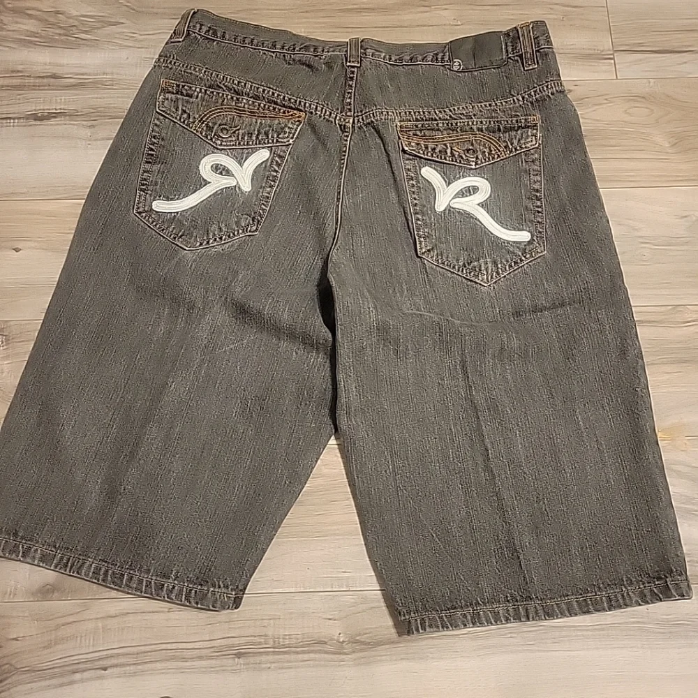 Rocawear Jean Short 42 (Actual 40) Mens‎ Baggy Hip Hop Skate Y2K Vtg 106830.